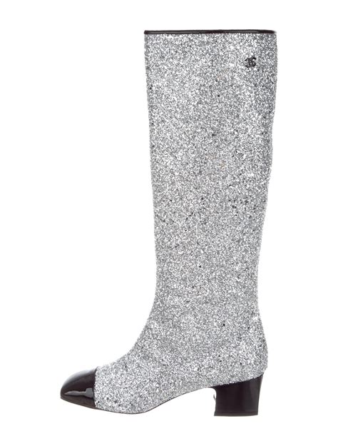 chanel glitter boots 2017 price|GLITTERY BOOTS .